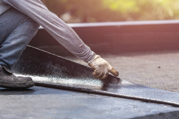 Professional Waterproofing technician working in Fallston, MD